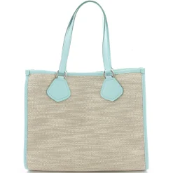 Lancel Grand sac Summer Tote L toile de jute*Femme Sacs Cabas