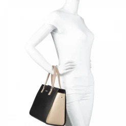 Lancaster Grand sac trapeze cuir lisse Smooth Made in France*Femme Sacs À Main
