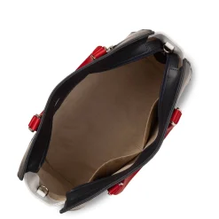 Lancaster Grand sac trapeze cuir lisse Smooth Made in France*Femme Sacs À Main