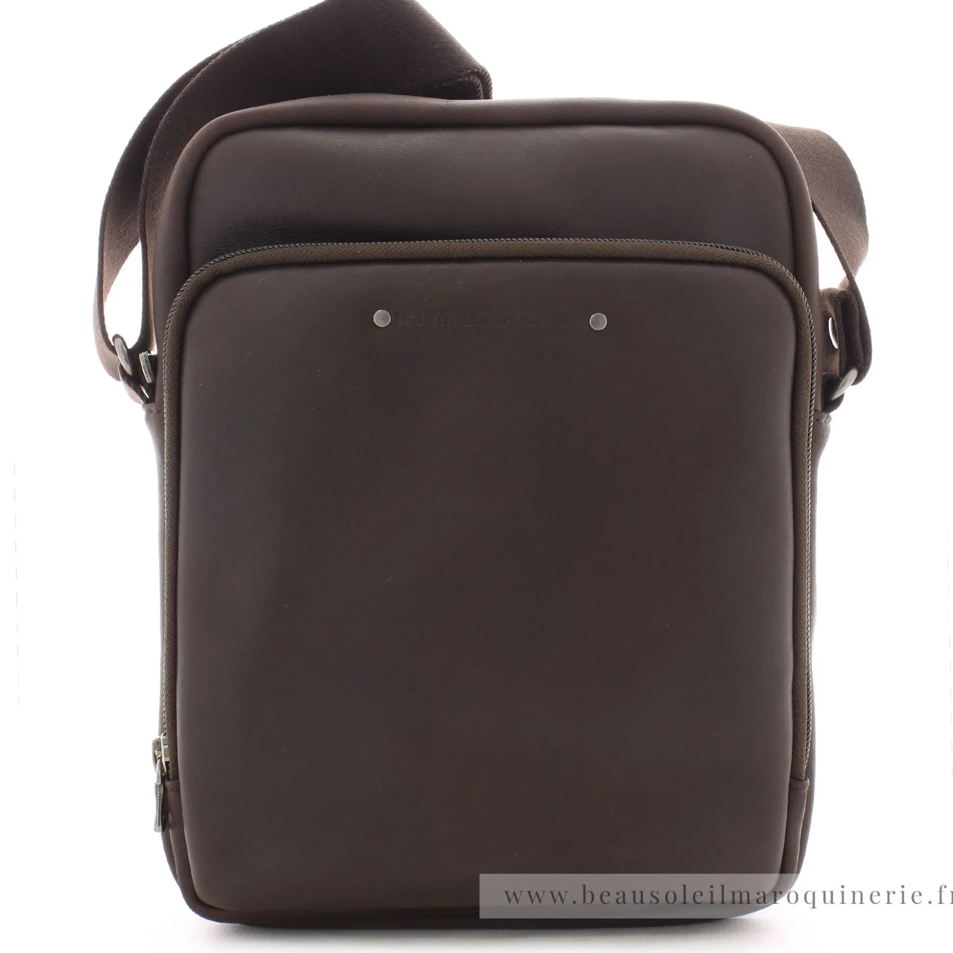 Les Ateliers Foures Grande sacoche Pelops Baroudeur en cuir*Homme Sacoches Homme