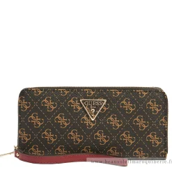 Guess Maxi portefeuille Laurel imprime 4G*Femme Portefeuilles Femme