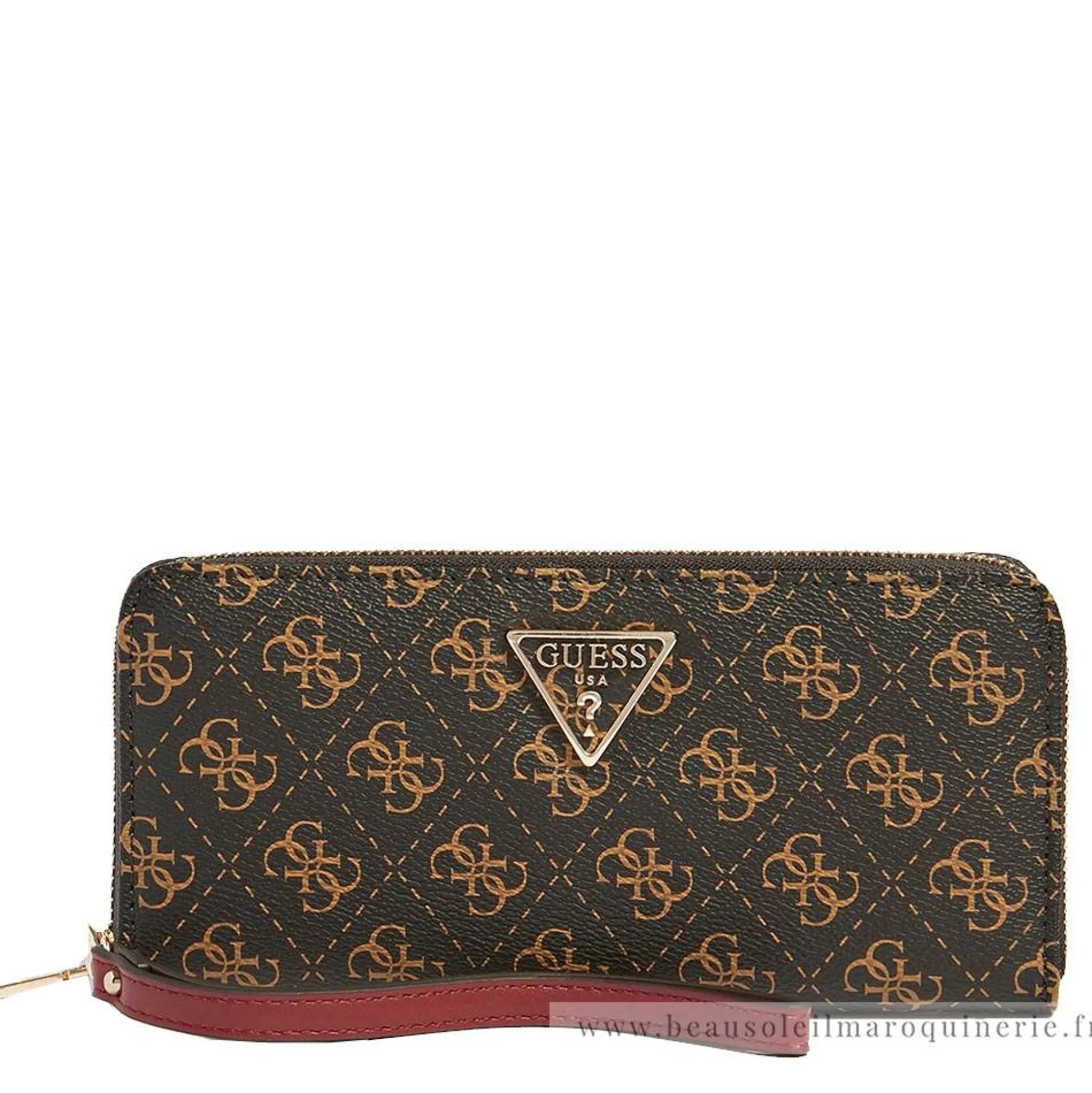 Guess Maxi portefeuille Laurel imprime 4G*Femme Portefeuilles Femme