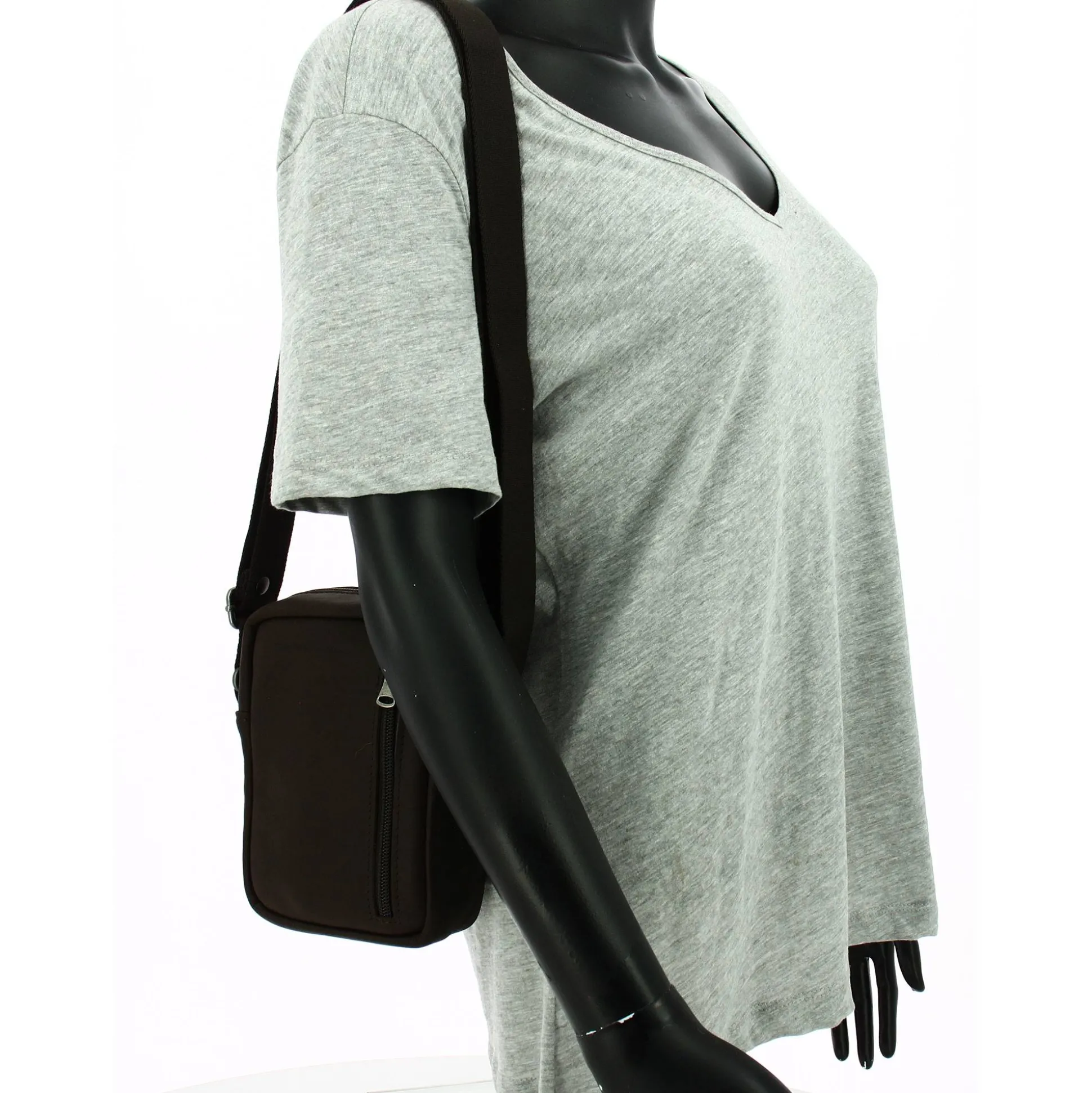 Les Ateliers Foures Mini pochette Ceos Baroudeur en cuir*Homme Petites Sacoches Homme