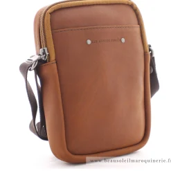 Les Ateliers Foures Mini pochette simple Ceos Baroudeur*Homme Petites Sacoches Homme