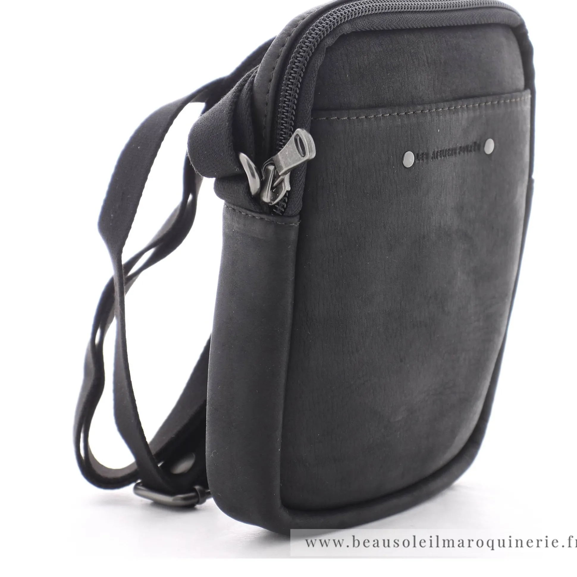 Les Ateliers Foures Mini pochette simple Ceos Baroudeur*Homme Petites Sacoches Homme