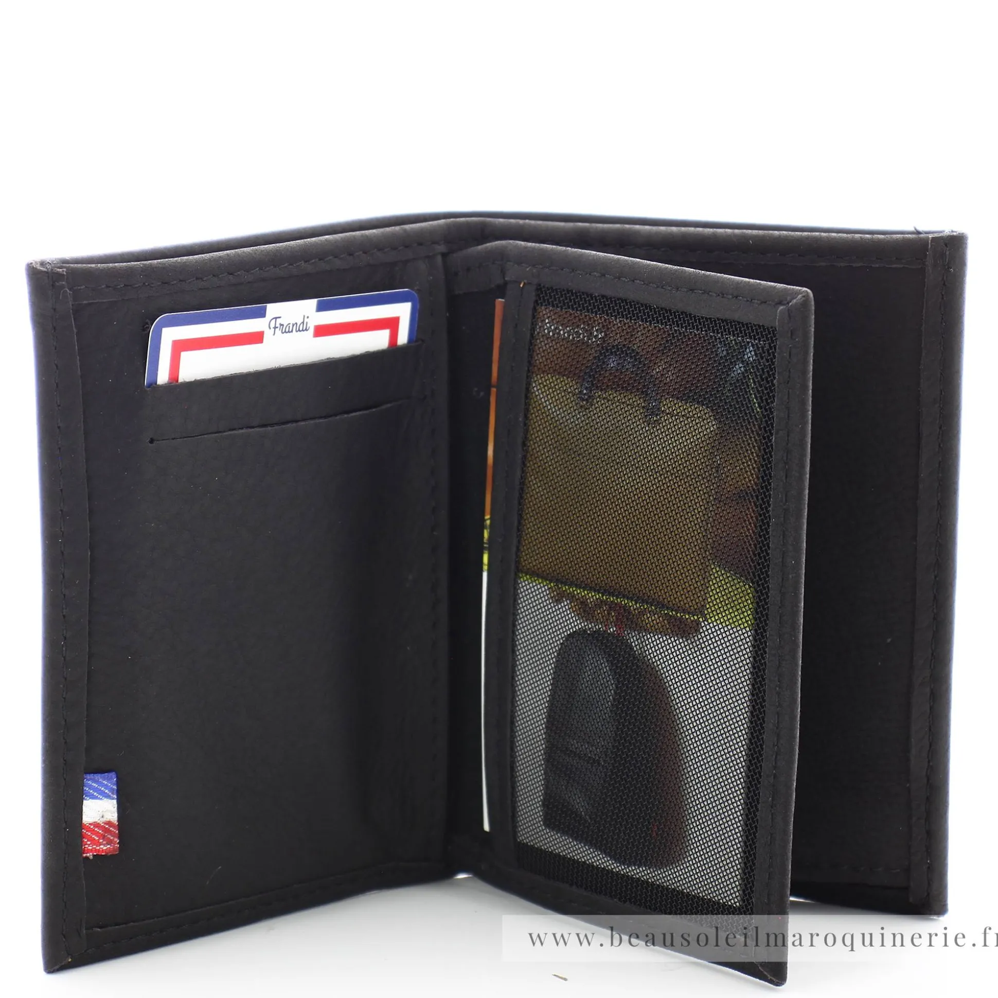 Frandi Mini portefeuille homme en cuir Authentique*Homme Portefeuilles Homme