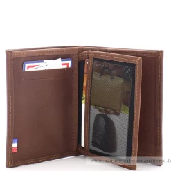 Frandi Mini portefeuille homme en cuir Authentique*Homme Portefeuilles Homme