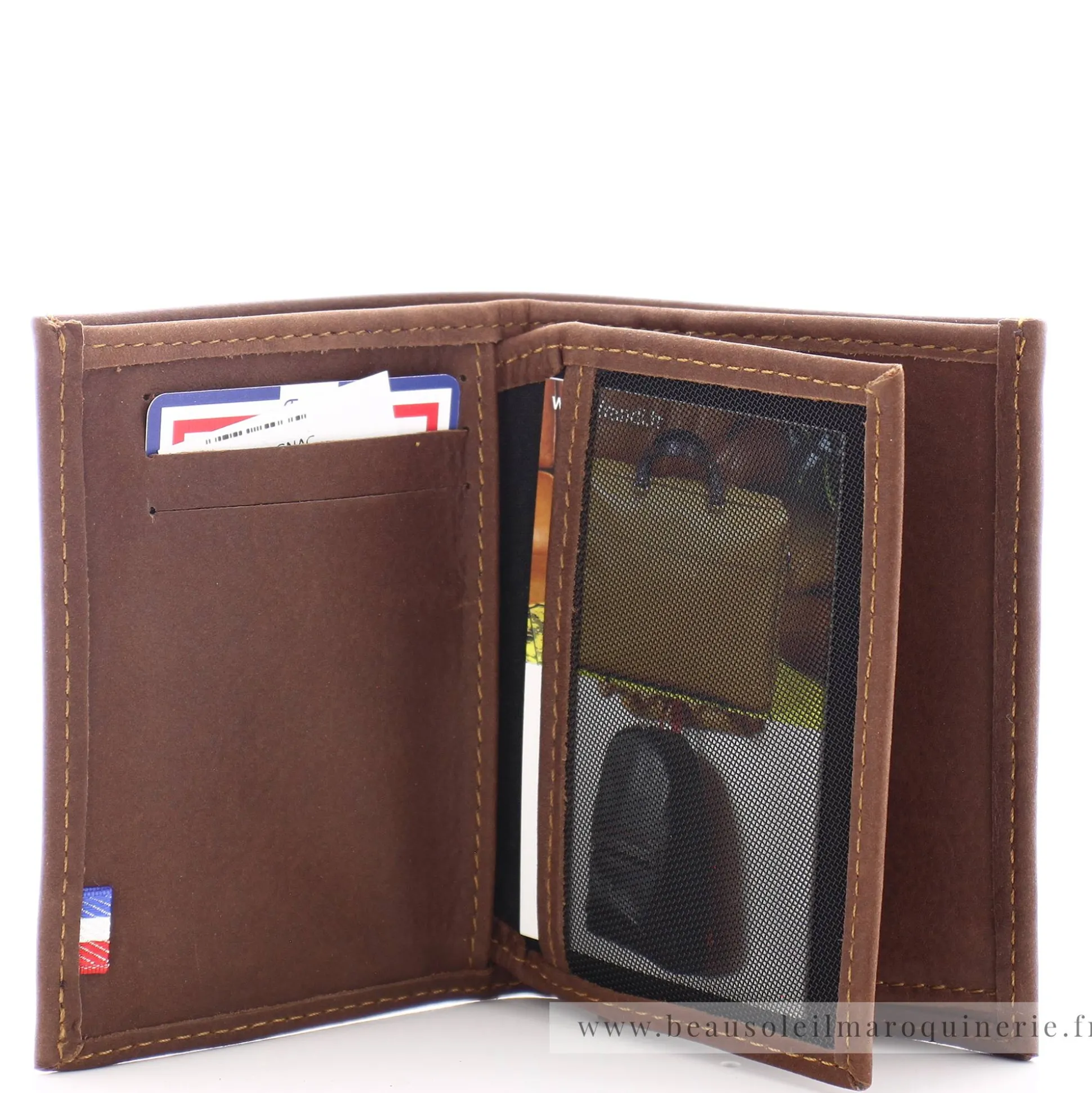 Frandi Mini portefeuille homme en cuir Authentique*Homme Portefeuilles Homme