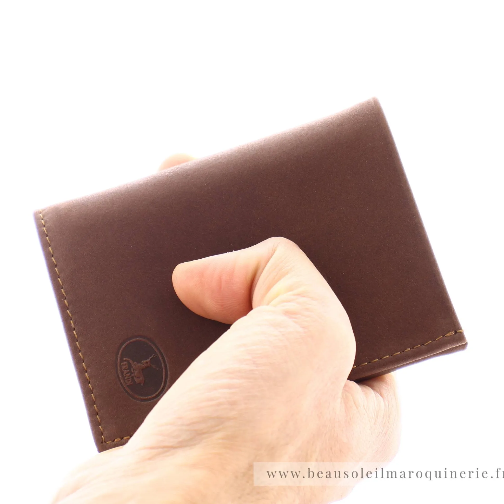 Frandi Mini portefeuille homme en cuir Authentique*Homme Portefeuilles Homme