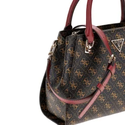 Guess Mini sac a main Noelle imprime logo 4G*Femme Sacs À Main