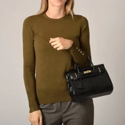 Mac Douglas Mini sac a main Pyla Bryan effet python*Femme Sacs À Main