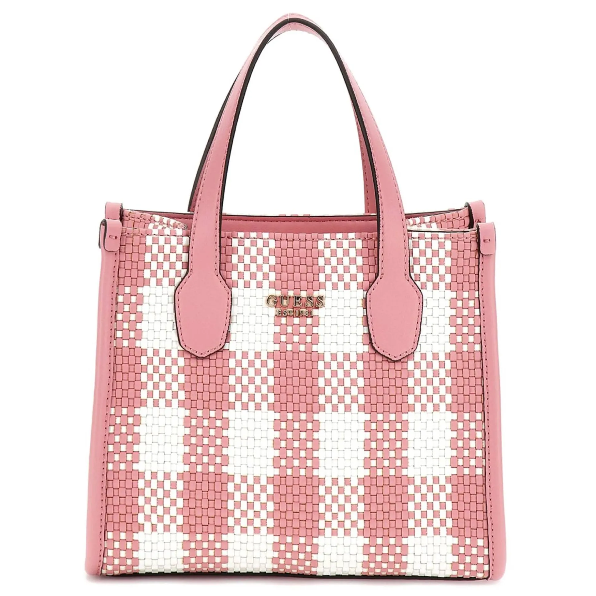 Guess Mini sac a main Silvana imprime vichy*Femme Sacs À Main
