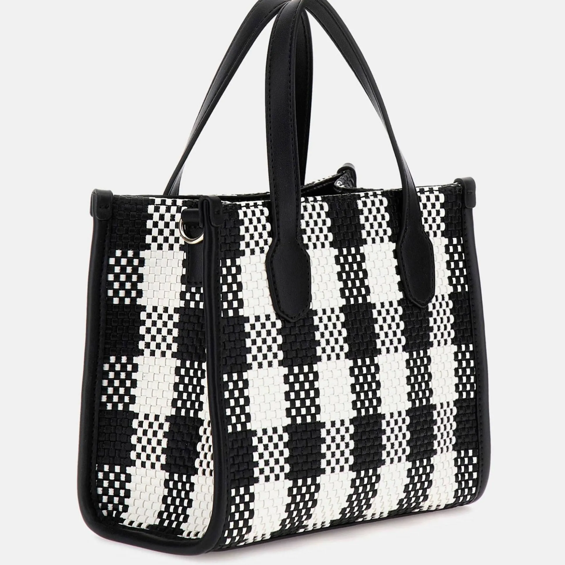 Guess Mini sac a main Silvana imprime vichy*Femme Sacs À Main