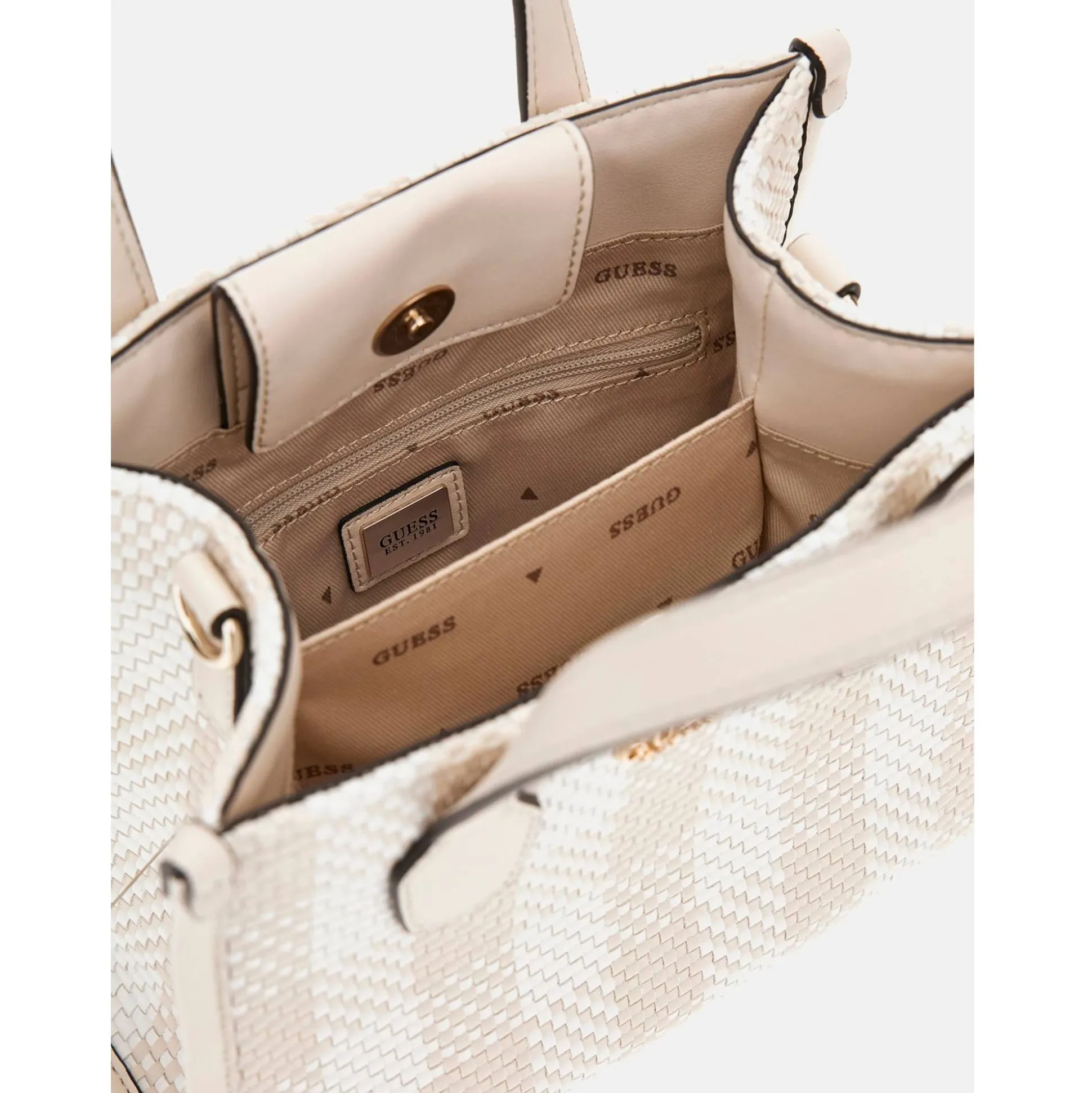 Guess Mini sac a main Silvana imprime vichy*Femme Sacs À Main