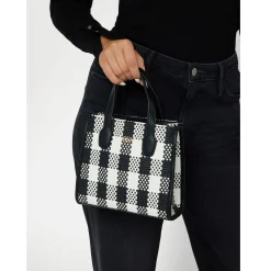 Guess Mini sac a main Silvana imprime vichy*Femme Sacs À Main