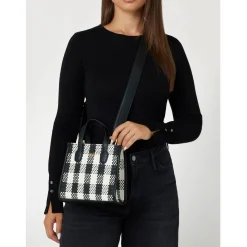 Guess Mini sac a main Silvana imprime vichy*Femme Sacs À Main