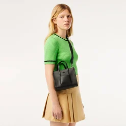 Lacoste Mini sac cabas Chantaco en cuir*Femme Sacs Bandoulière