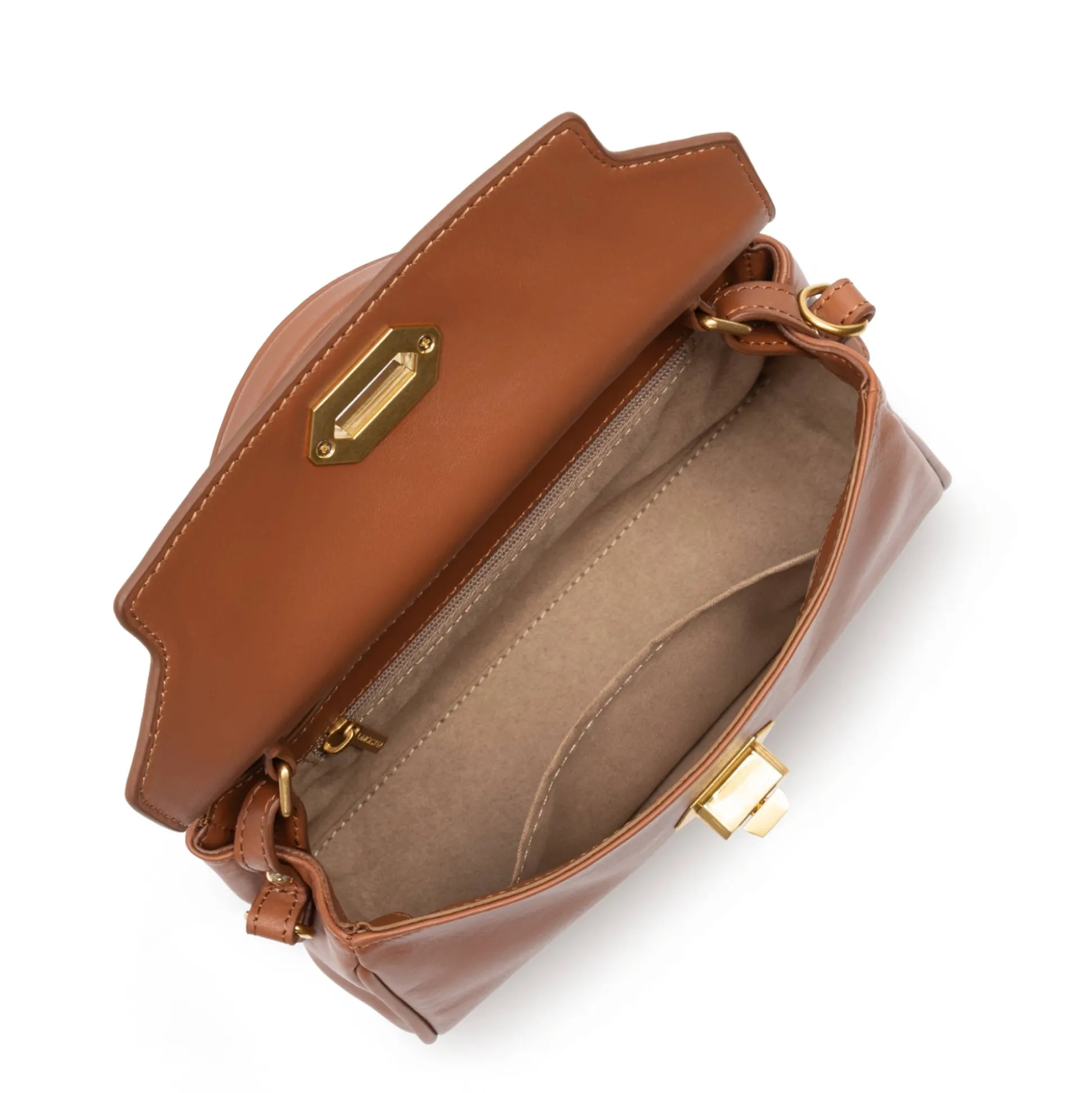 Lancaster Mini sac cartable Donna Grace a fermoir*Femme Sacs À Main