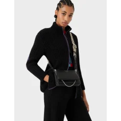 Emporio Armani Mini sac double avec bandouliere imprime cerf*Femme Sacs Bandoulière