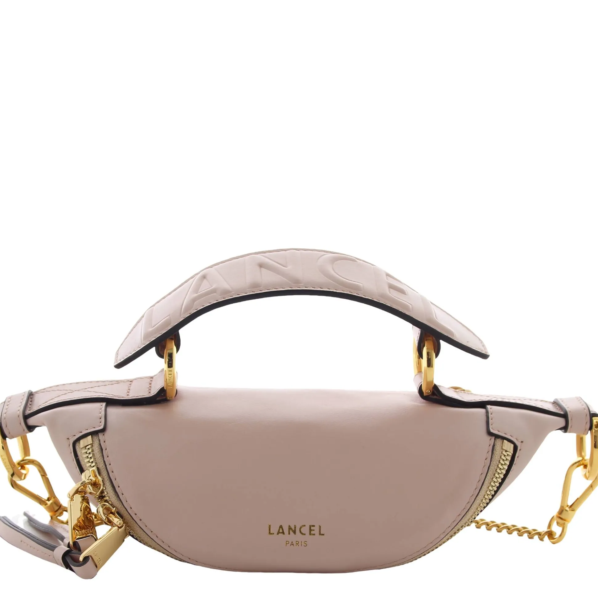 Lancel Mini sac porte croise Origami cuir lisse*Femme Sacs Bandoulière