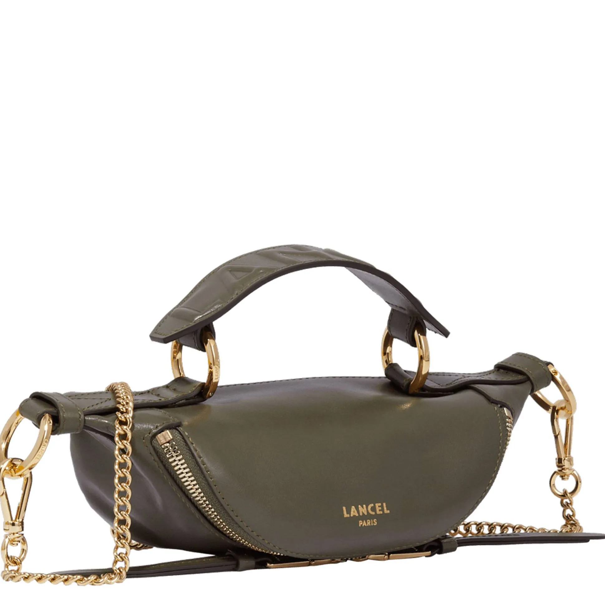 Lancel Mini sac porte croise Origami cuir lisse*Femme Sacs Bandoulière