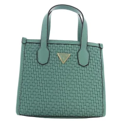 Guess Mini sac porte main effet tisse Silvana*Femme Sacs À Main