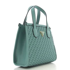 Guess Mini sac porte main effet tisse Silvana*Femme Sacs À Main