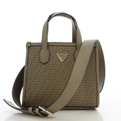 Guess Mini sac porte main effet tisse Silvana*Femme Sacs À Main