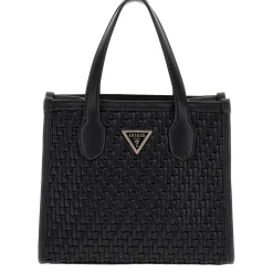 Guess Mini sac porte main effet tisse Silvana*Femme Sacs À Main