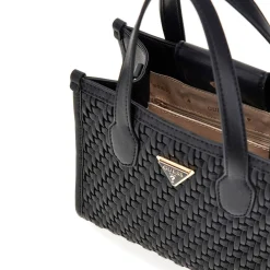Guess Mini sac porte main effet tisse Silvana*Femme Sacs À Main