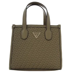 Guess Mini sac porte main effet tisse Silvana*Femme Sacs À Main