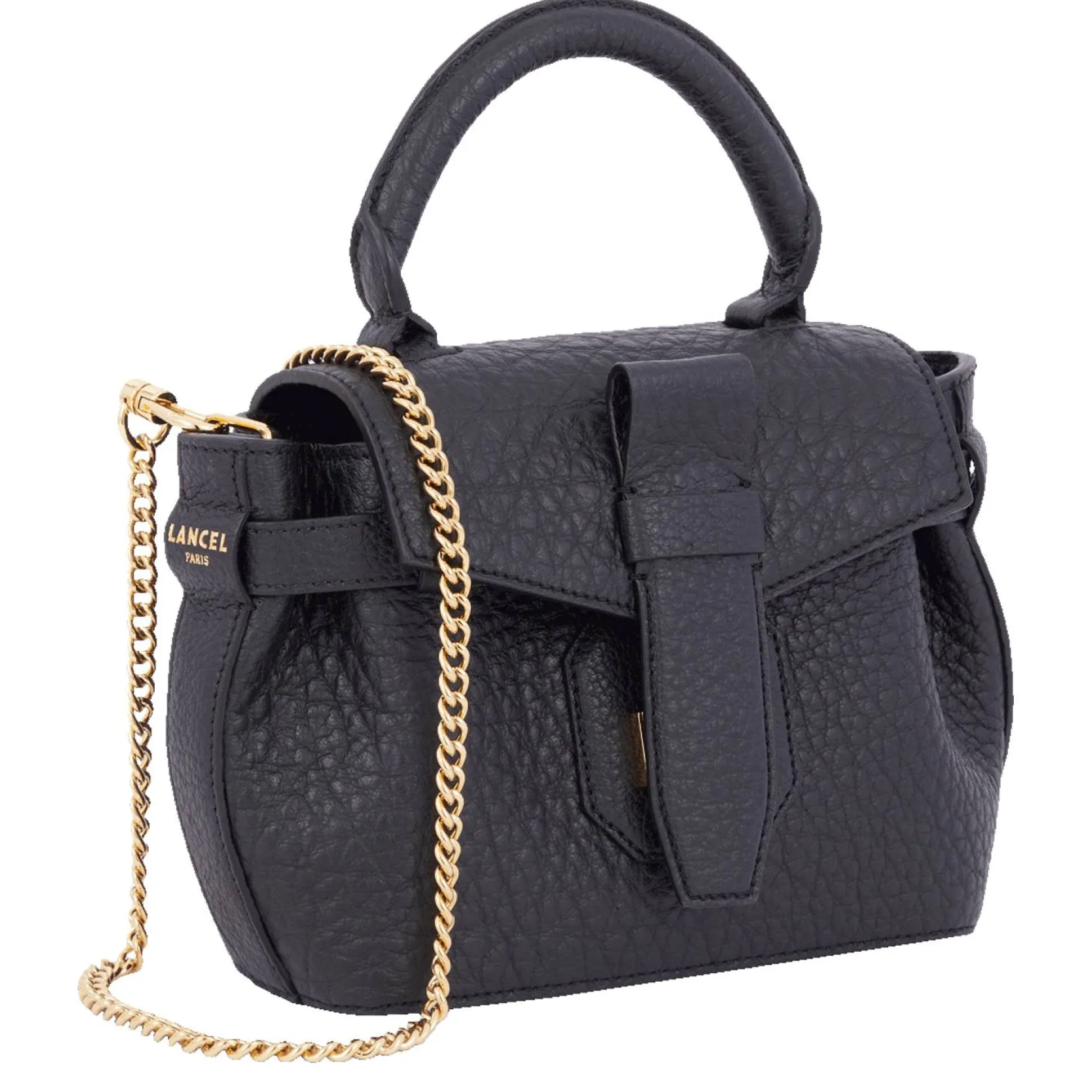 Lancel Mini sac porte main en cuir Charlie*Femme Sacs Bandoulière|Sacs À Main