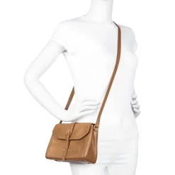 Lancaster Mini sac trotteur a rabat Dune*Femme Sacs Bandoulière