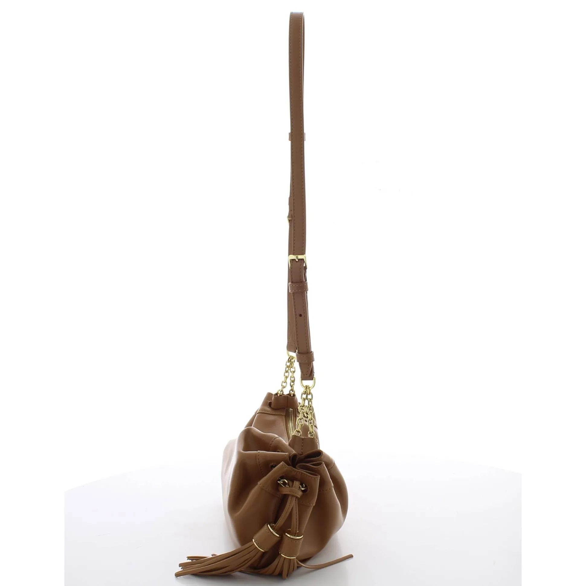 Lancel Mini sac zippe Mabelle cuir avec pompons*Femme Sacs Bandoulière