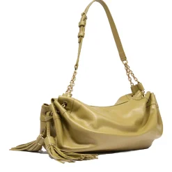 Lancel Mini sac zippe Mabelle cuir avec pompons*Femme Sacs Bandoulière