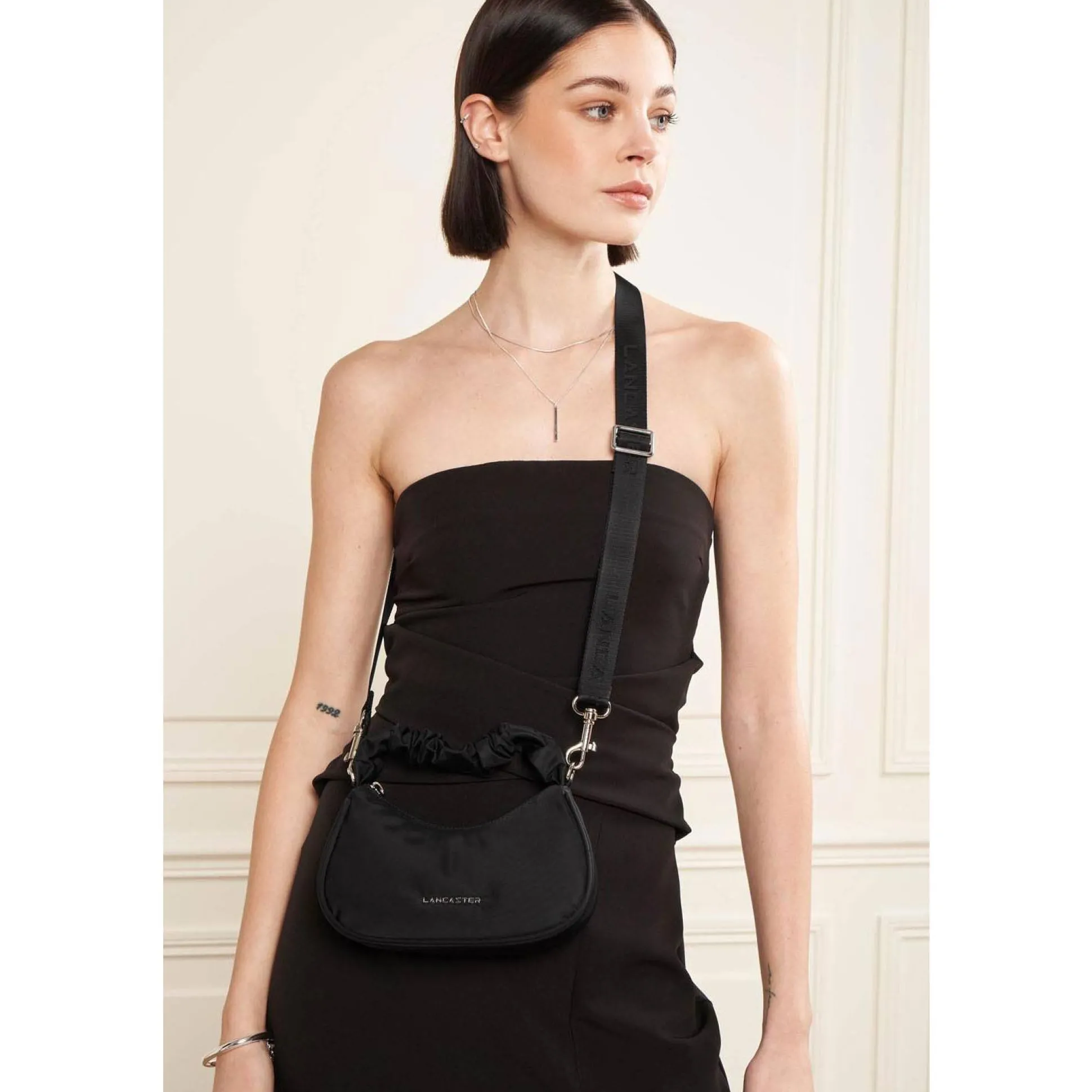 Lancaster Mini sac zippee Basic Chouchou*Femme Sacs Bandoulière