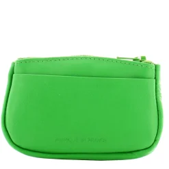 Frandi Petit porte monnaie zippe en cuir lisse*Femme Porte-Monnaie Femme