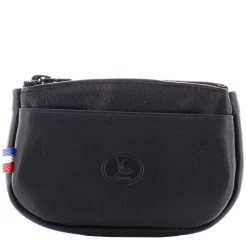 Frandi Petit porte monnaie zippe en cuir lisse*Femme Porte-Monnaie Femme