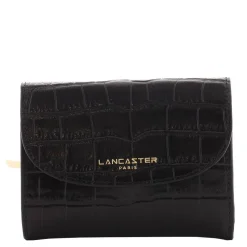 Lancaster Petit portefeuille a rabat Exotic Lezard & Croco*Femme Portefeuilles Femme