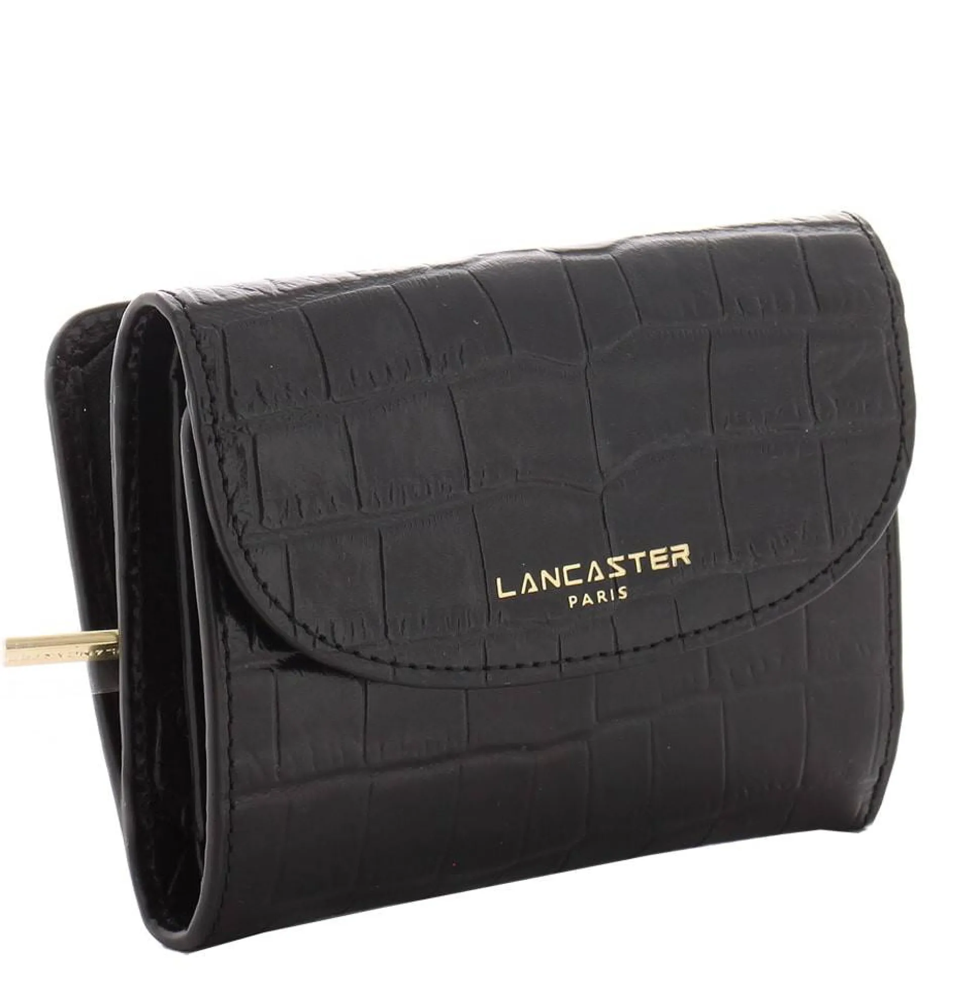 Lancaster Petit portefeuille a rabat Exotic Lezard & Croco*Femme Portefeuilles Femme