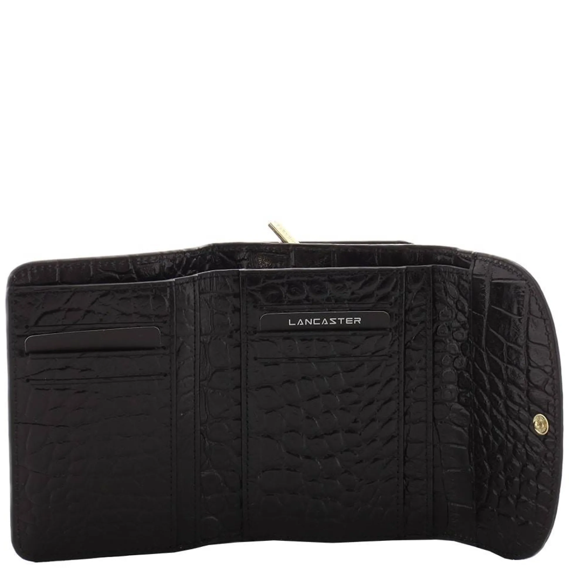 Lancaster Petit portefeuille a rabat Exotic Lezard & Croco*Femme Portefeuilles Femme