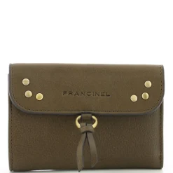 Francinel Petit portefeuille Enola en cuir cloute*Femme Portefeuilles Femme