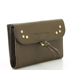 Francinel Petit portefeuille Enola en cuir cloute*Femme Portefeuilles Femme