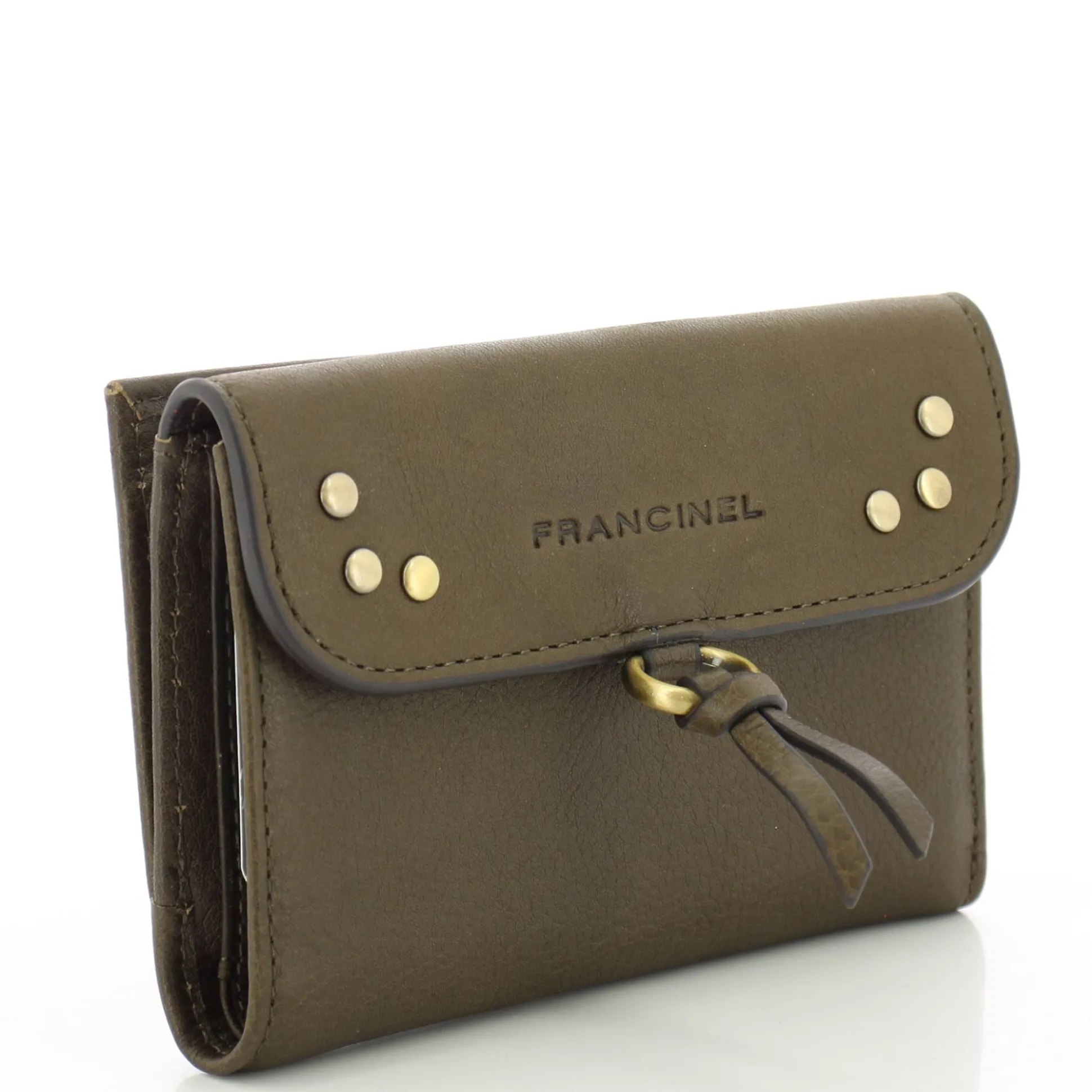 Francinel Petit portefeuille Enola en cuir cloute*Femme Portefeuilles Femme