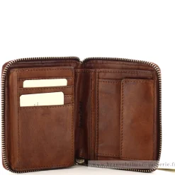 Biba Petit portefeuille Lewisburg zippe et tresse*Femme Portefeuilles Femme