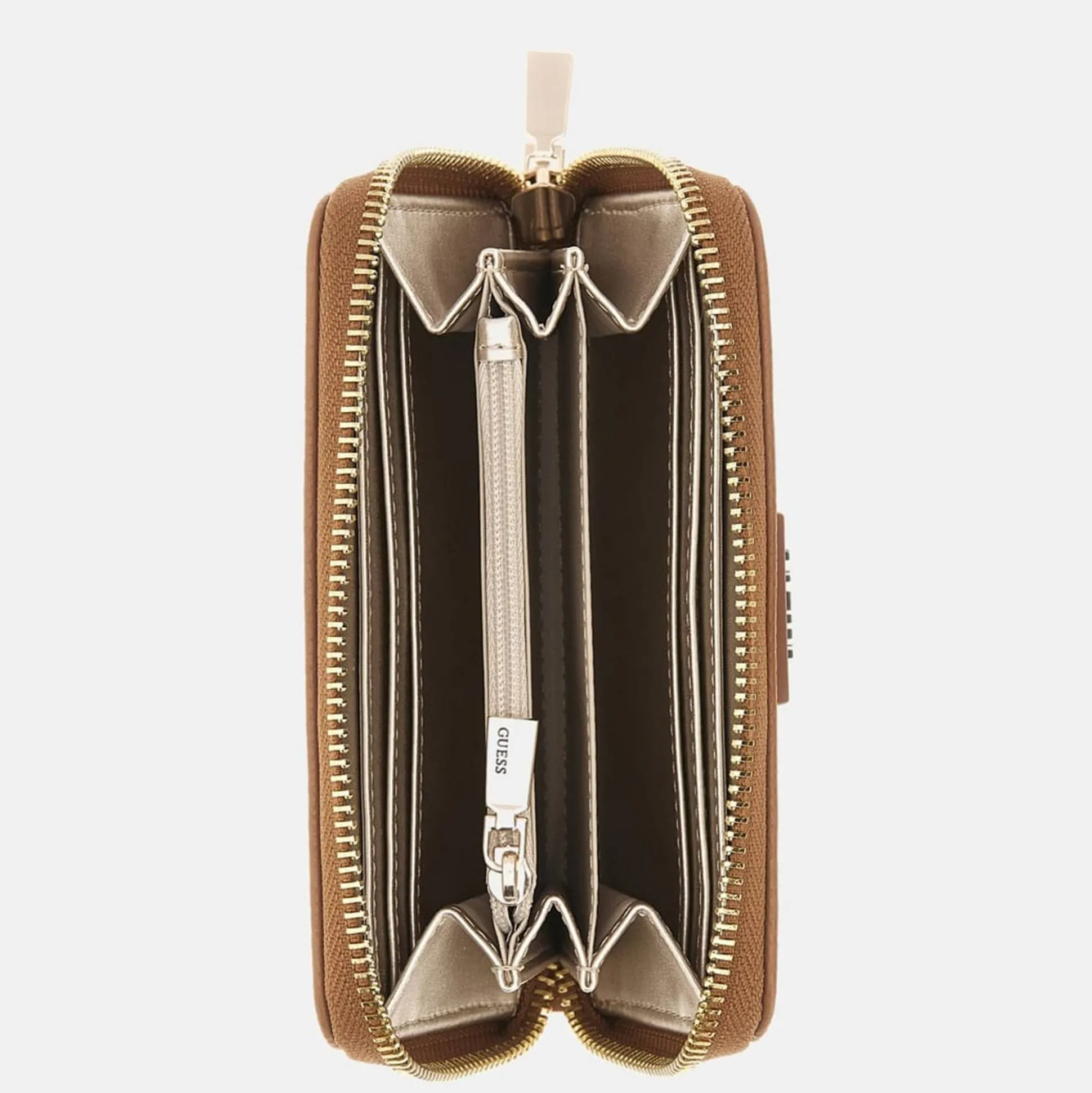 Guess Petit portefeuille Meridian logo triangle*Femme Portefeuilles Femme