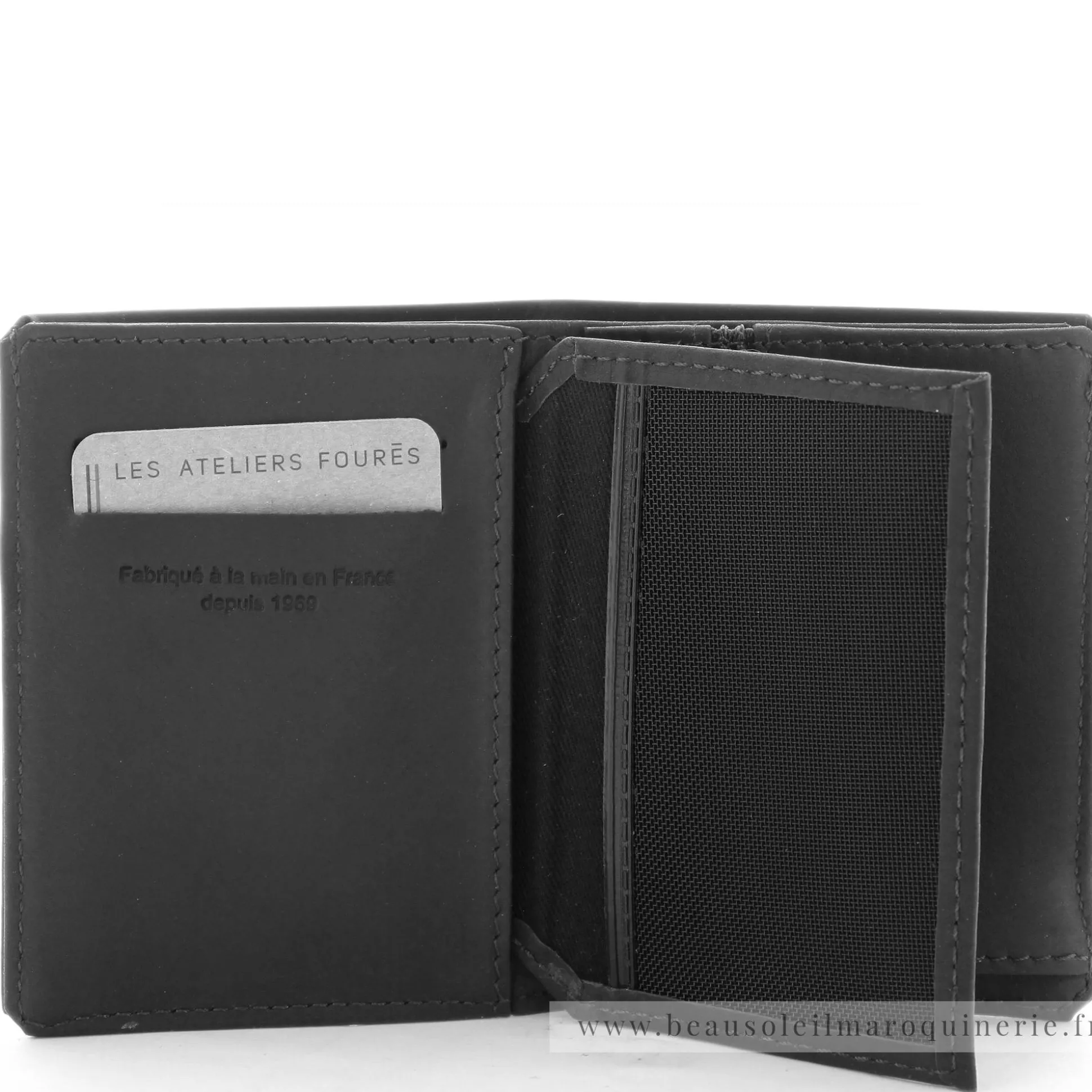 Les Ateliers Foures Petit portefeuille Pegase Baroudeur*Homme Portefeuilles Homme