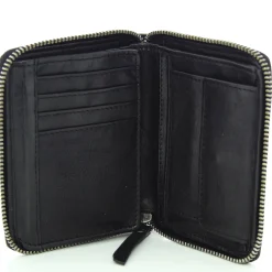 Biba Petit portefeuille zippe Moab en cuir ajoure*Femme Portefeuilles Femme