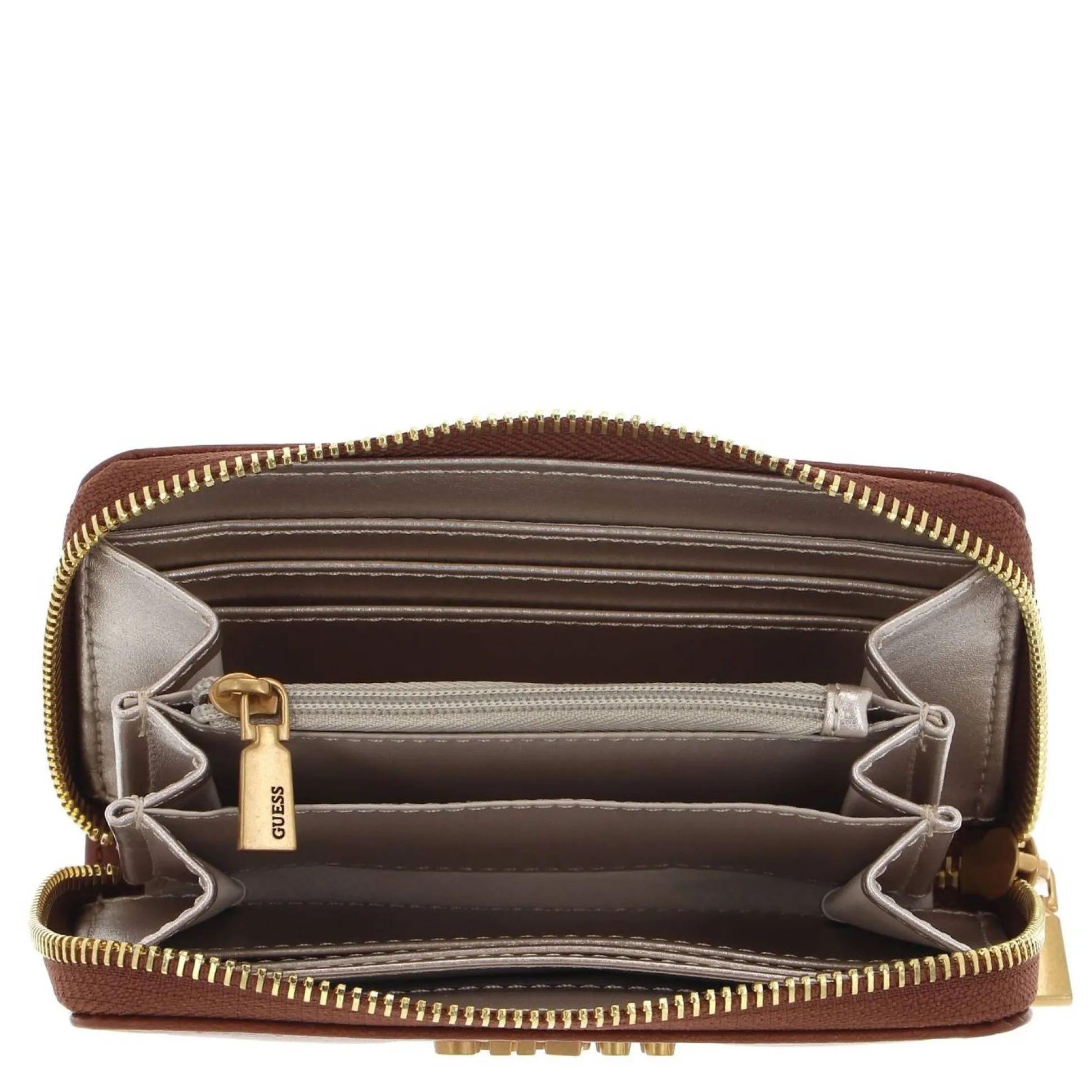 Guess Petit portefeuille zippe Laurel lisse*Femme Portefeuilles Femme