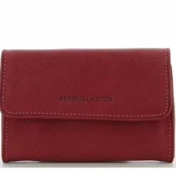 Arthur Aston Petit porte-monnaie femme Rose cuir huile*Femme Porte-Monnaie Femme